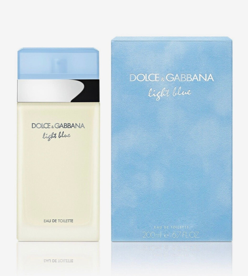 Light Blue Dolce&Gabbana EDT for women 6.7 oz (200 ml)