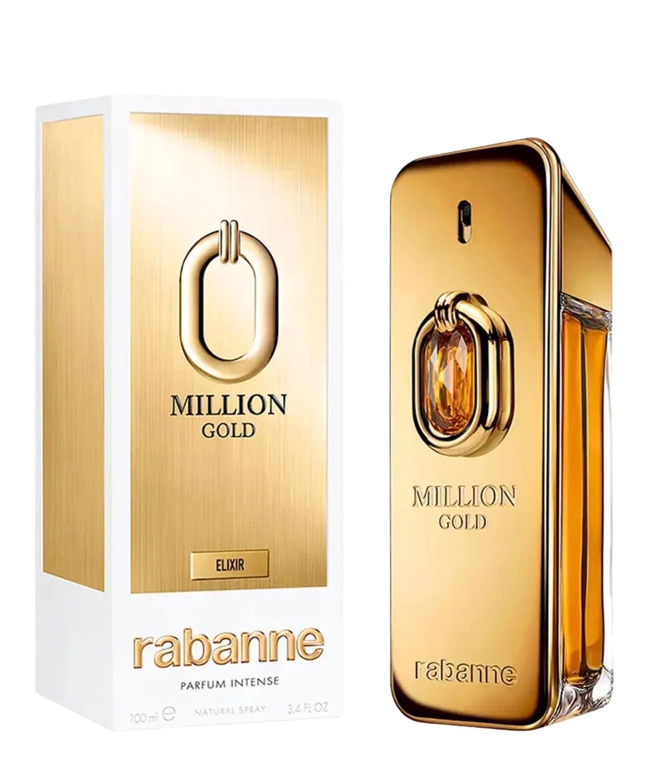 1 Million Gold Elixir 3.4 oz Parfum intense for men