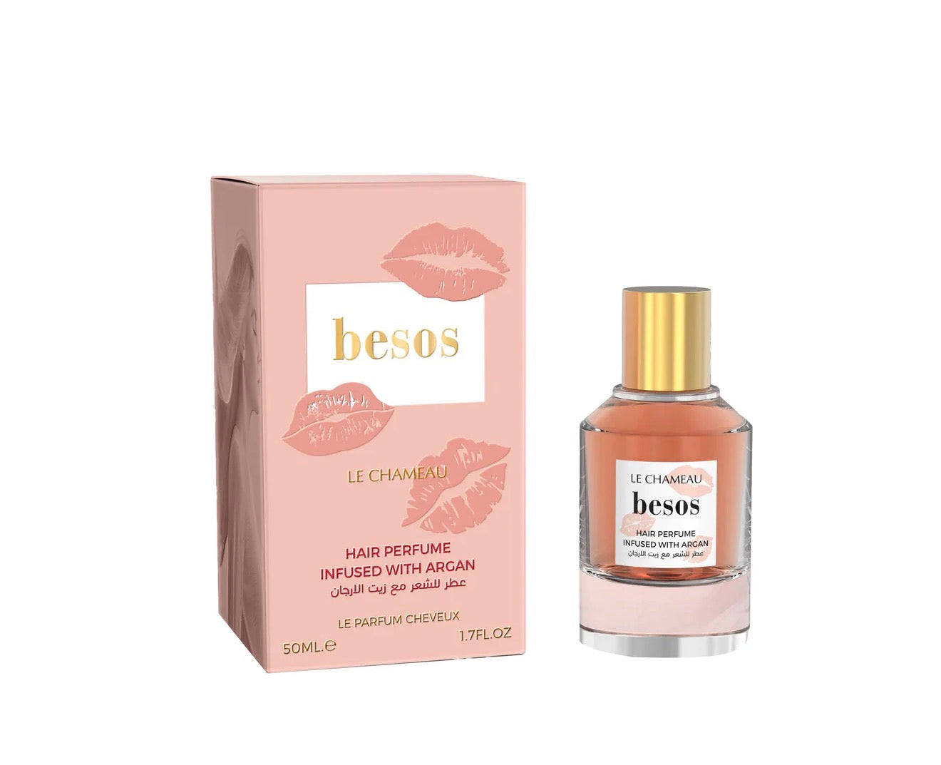 Besos Hair perfume infused with argan 1.7 oz