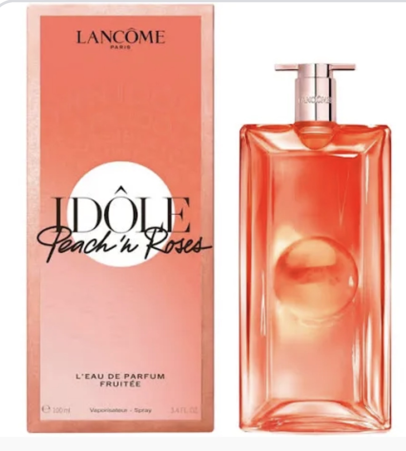 Idôle Peach & Roses 3.4 oz for women by Lancôme