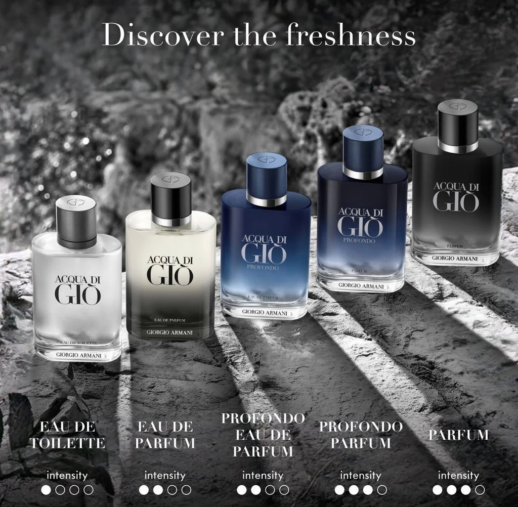 Acqua Di Gio Profondo Parfum 100 ml / 3.4 fl.oz For Men by Giorgio Armani
