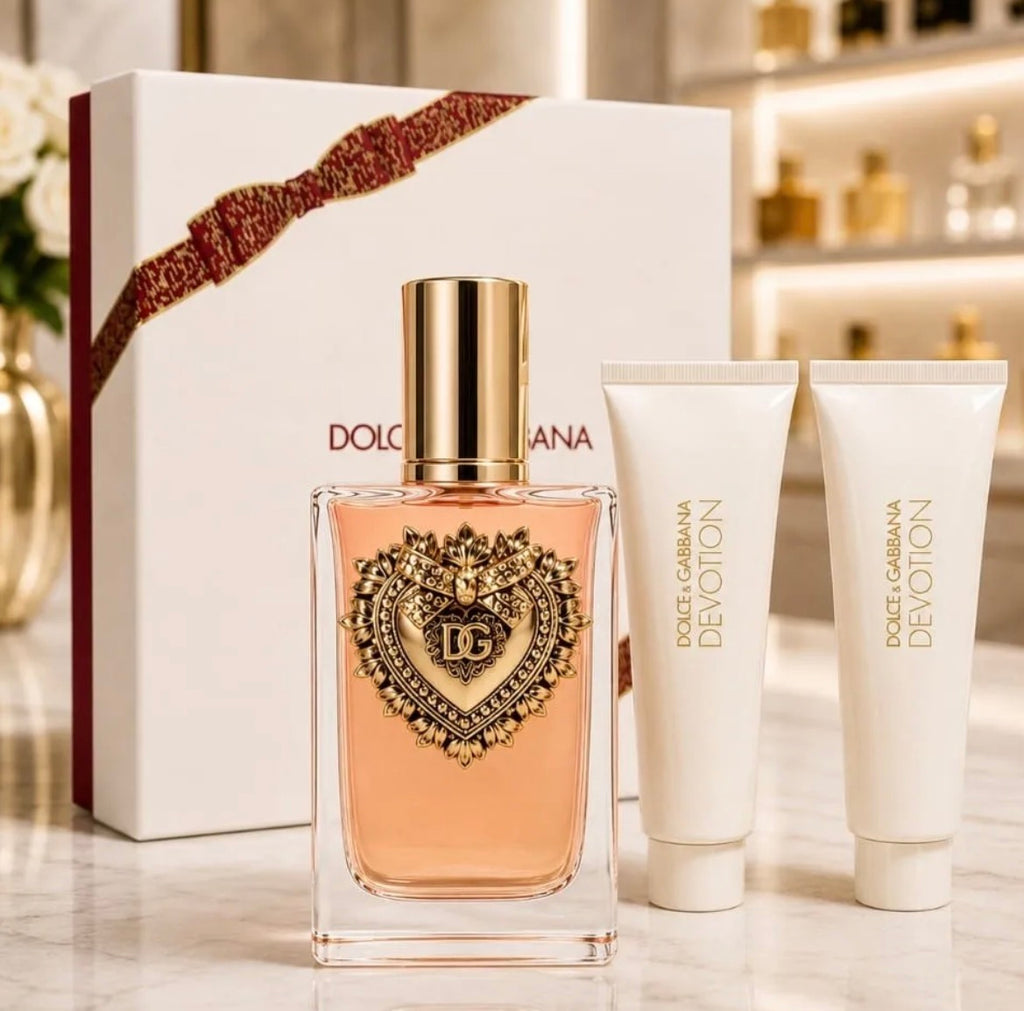 Set Dolce & Gabbana Devotion Eau de Parfum 100 ml + Gel de Baño 50 ml + Body Lotion 50 ml
