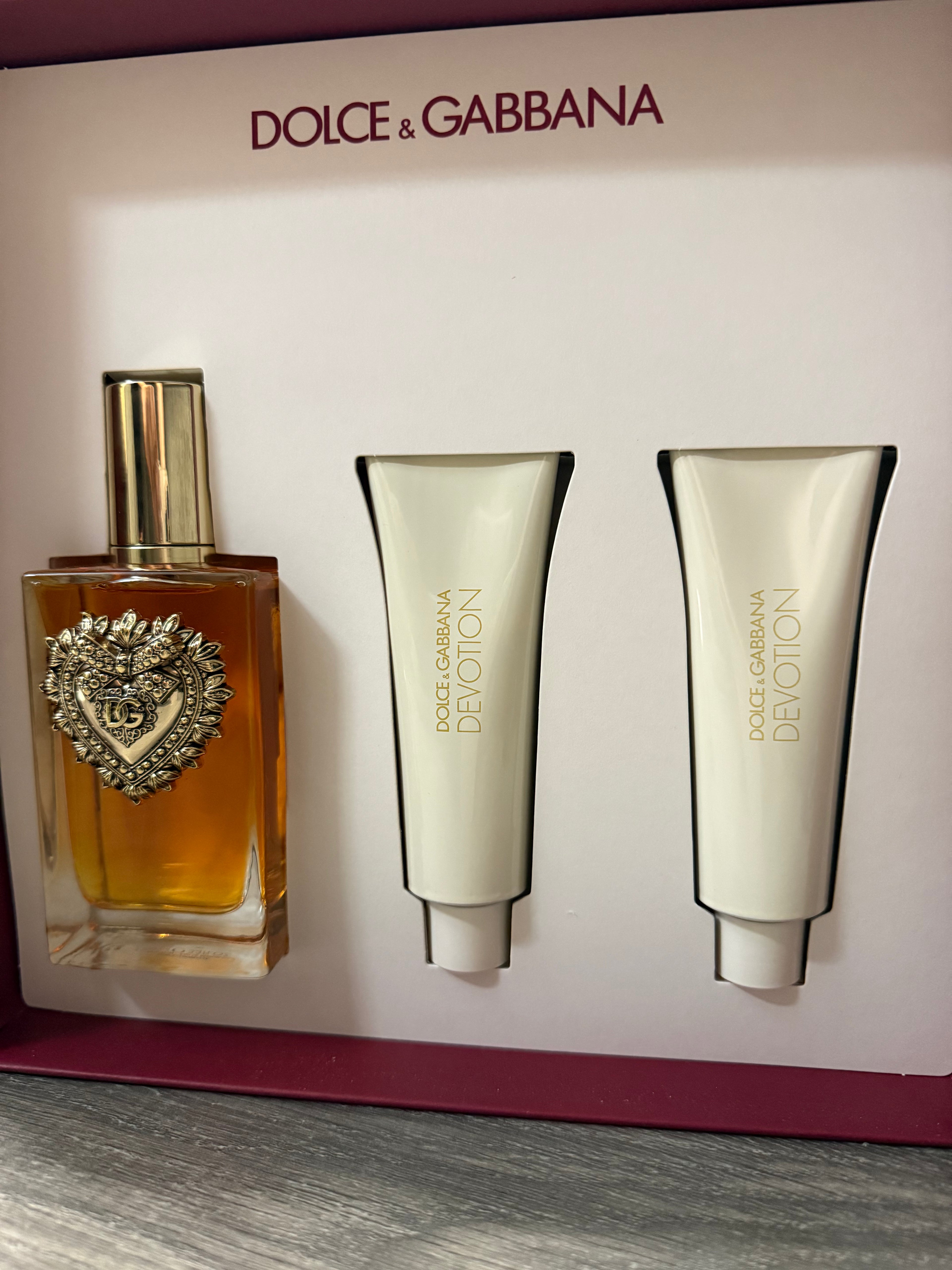 Set Dolce & Gabbana Devotion Eau de Parfum 100 ml + Gel de Baño 50 ml + Body Lotion 50 ml